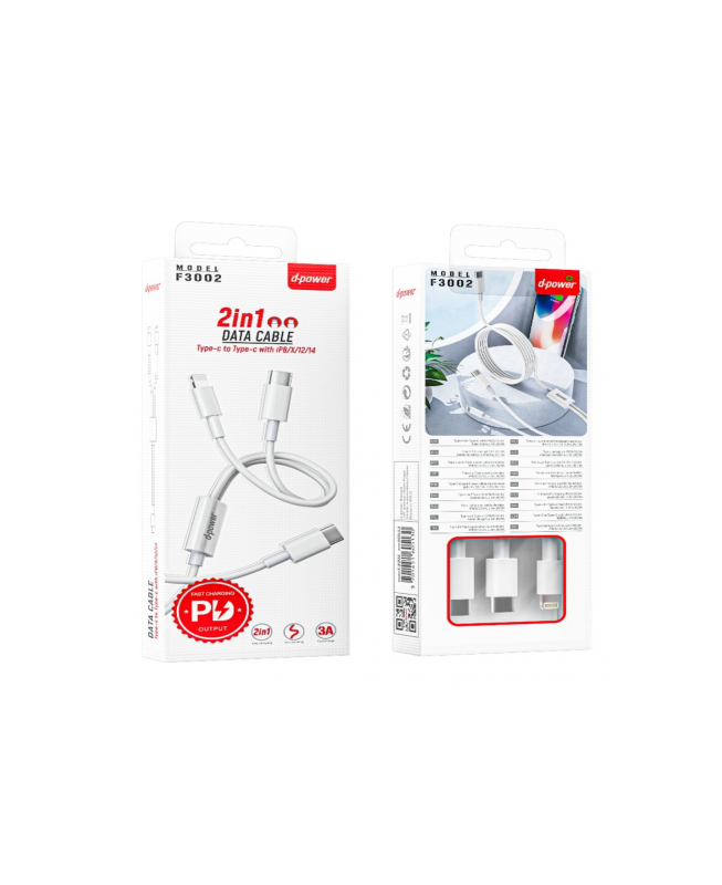 Cable F3002 2 in 1