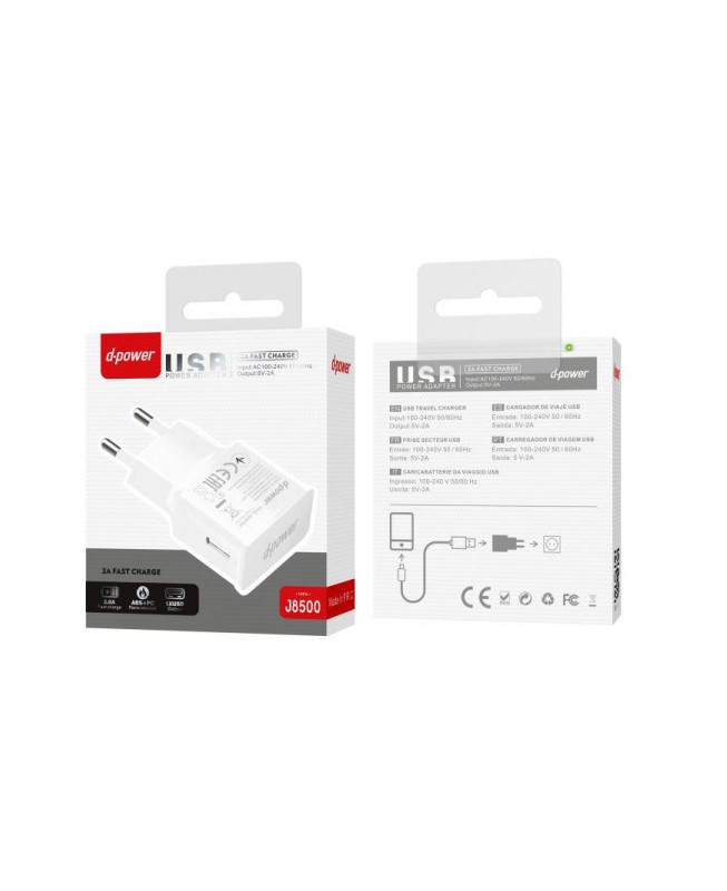 CHARGER Adaptateur Mural USB 2A Charge rapide