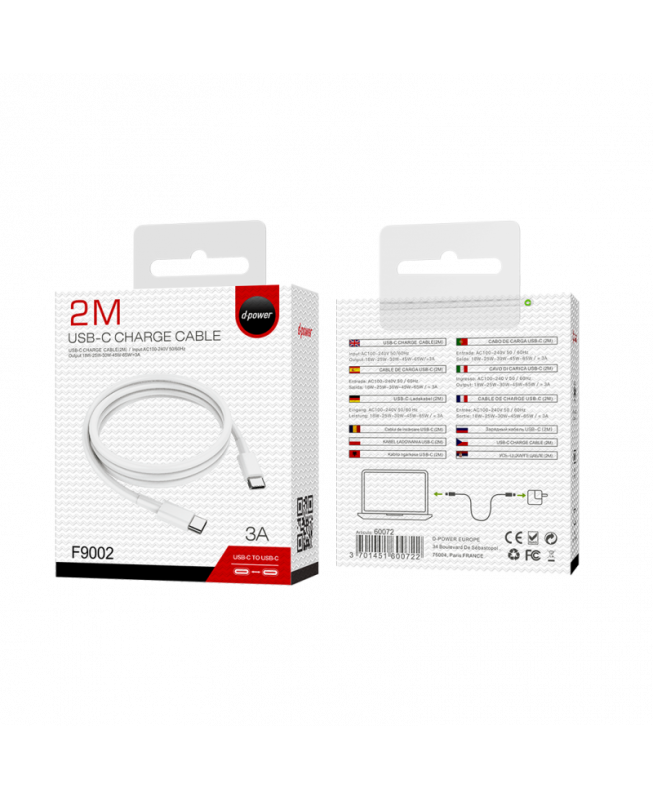 F9002 USB C TO USB C 2M