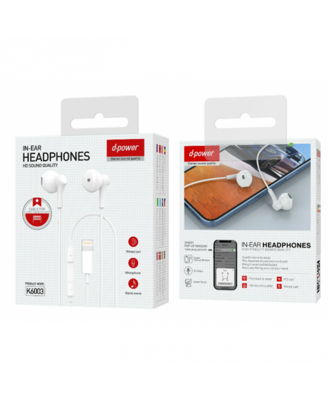 Headphone K6003 White